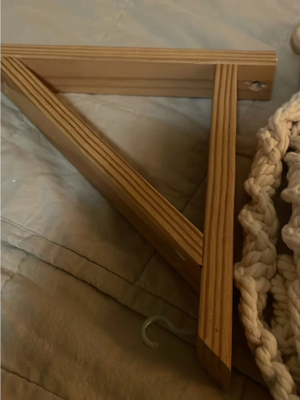 Handcrafted Macramé Plant Hanger - Cream
